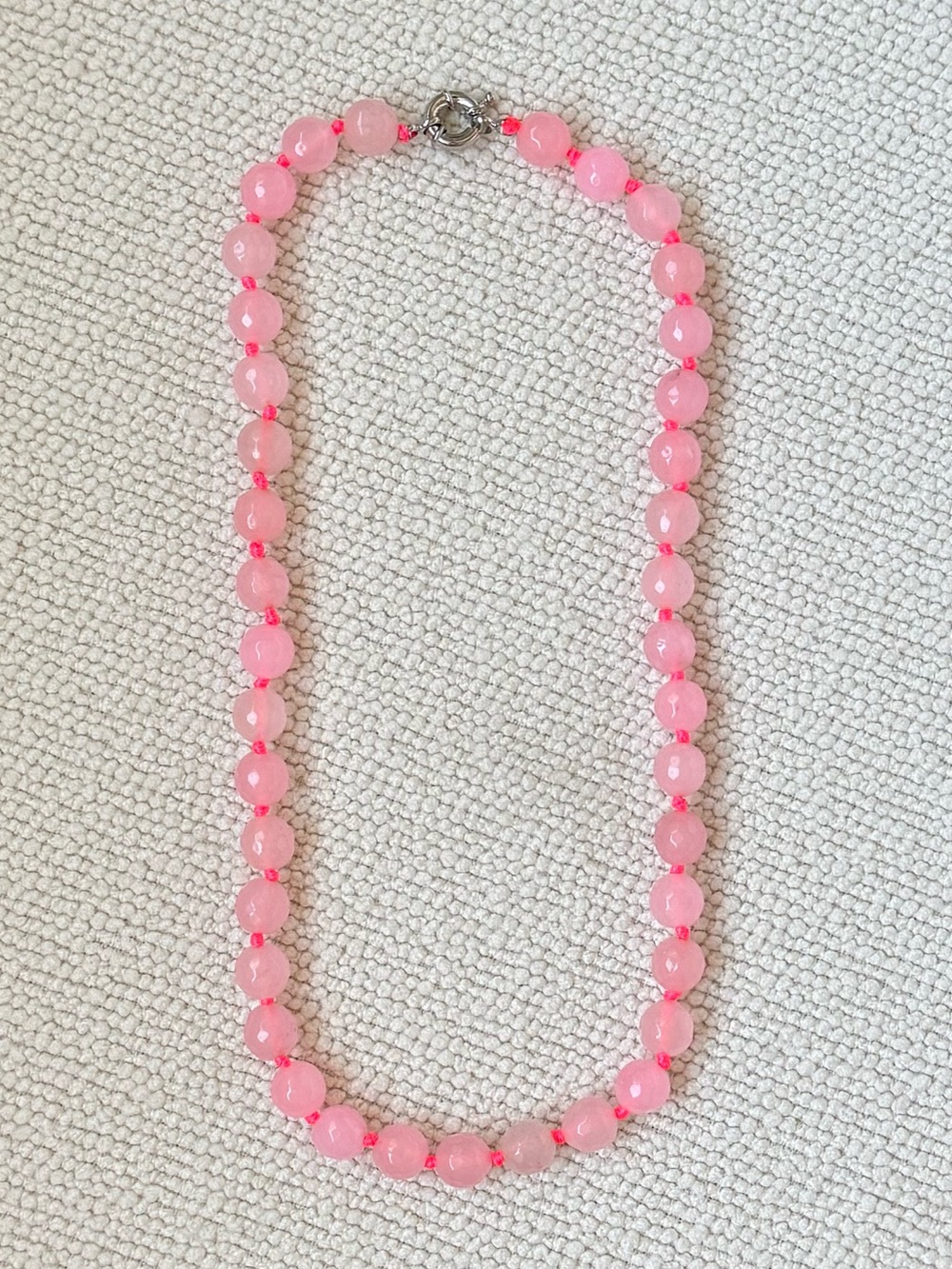 NWOT Tuckernuck Rose Quartz Necklace